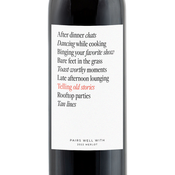 2022 Pairs Well With Merlot