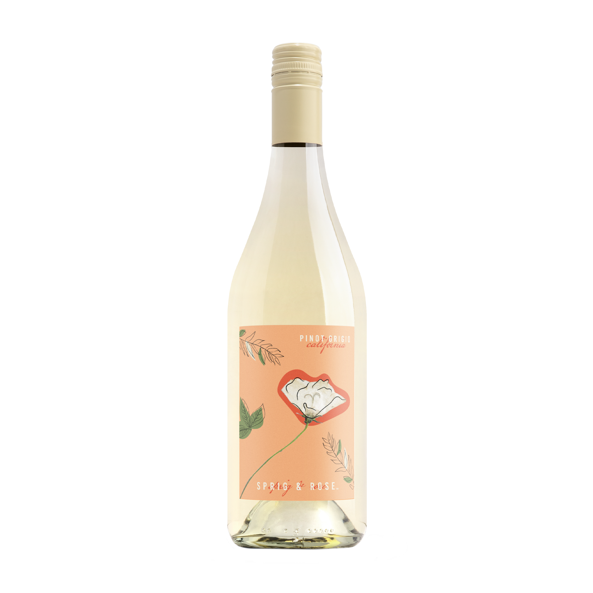 Sprig & Rose Low-Alcohol Pinot Grigio